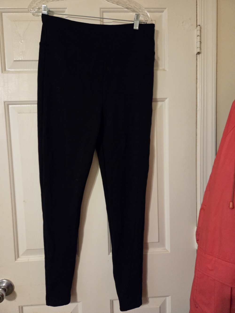 Assets By Spanx Black High-Rise Stretch Leggings